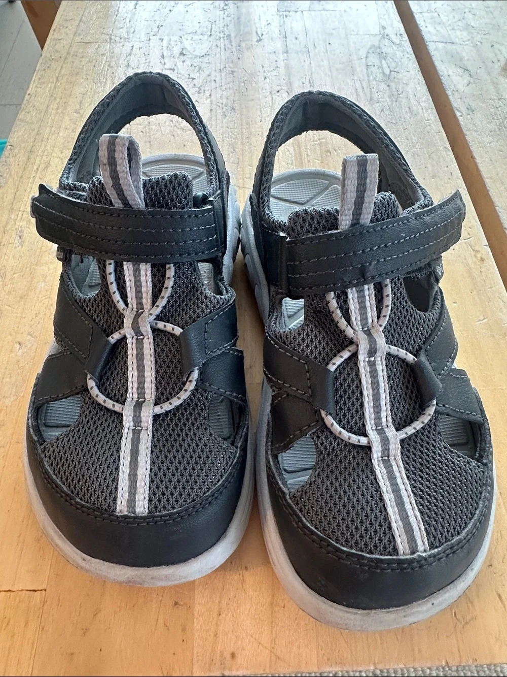 Columbia Youth Gray Sport Sandals